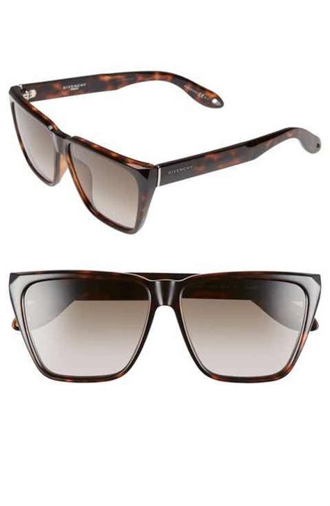 58mm polarized flat top sunglasses givenchy|Givenchy Designer Sunglasses & Eyewear .